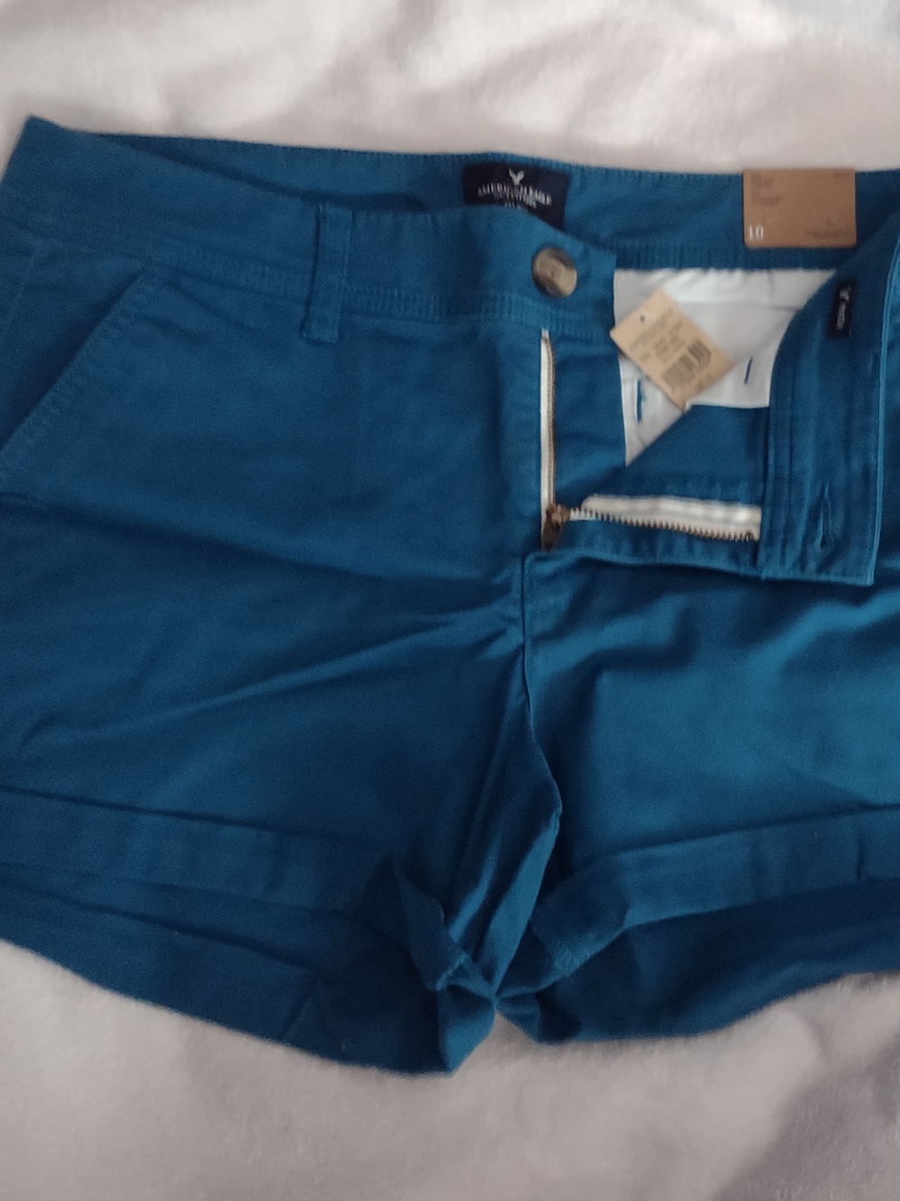 American Eagle Outfitters Teal High Waist Women’s Shorts